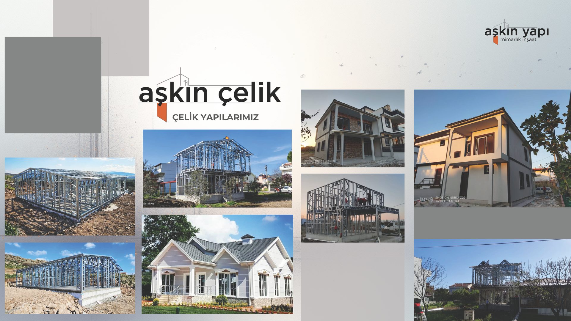 Tamamlanmış Çelik Villalar